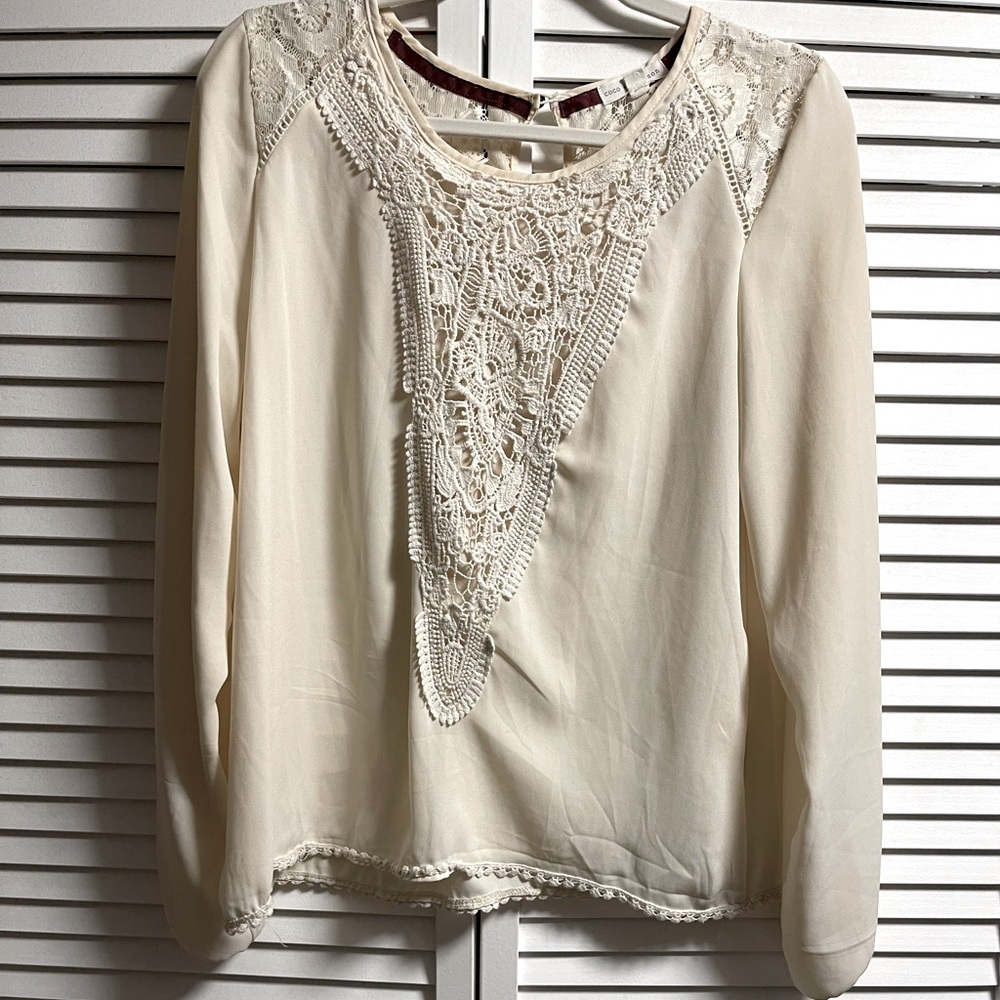 Coco + Jameson Cream Long Sleeve